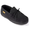 Oxford & Finch Men's Moccasin Slippers -Dockers shop 1133221 Black