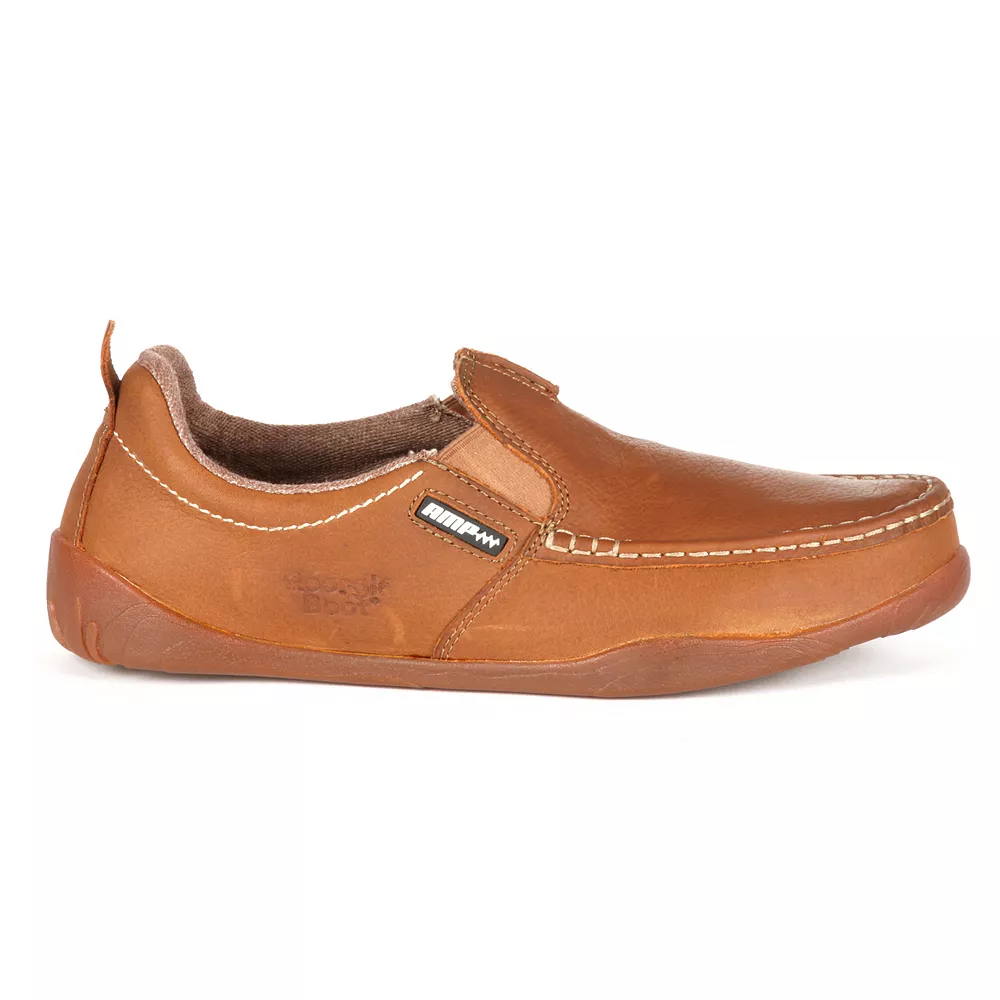 Georgia Boots Cedar Falls Men's Moc-Toe Slip-On Shoes 4 Georgia Boots Cedar Falls Men's Moc-Toe Slip-On Shoes - Image 2