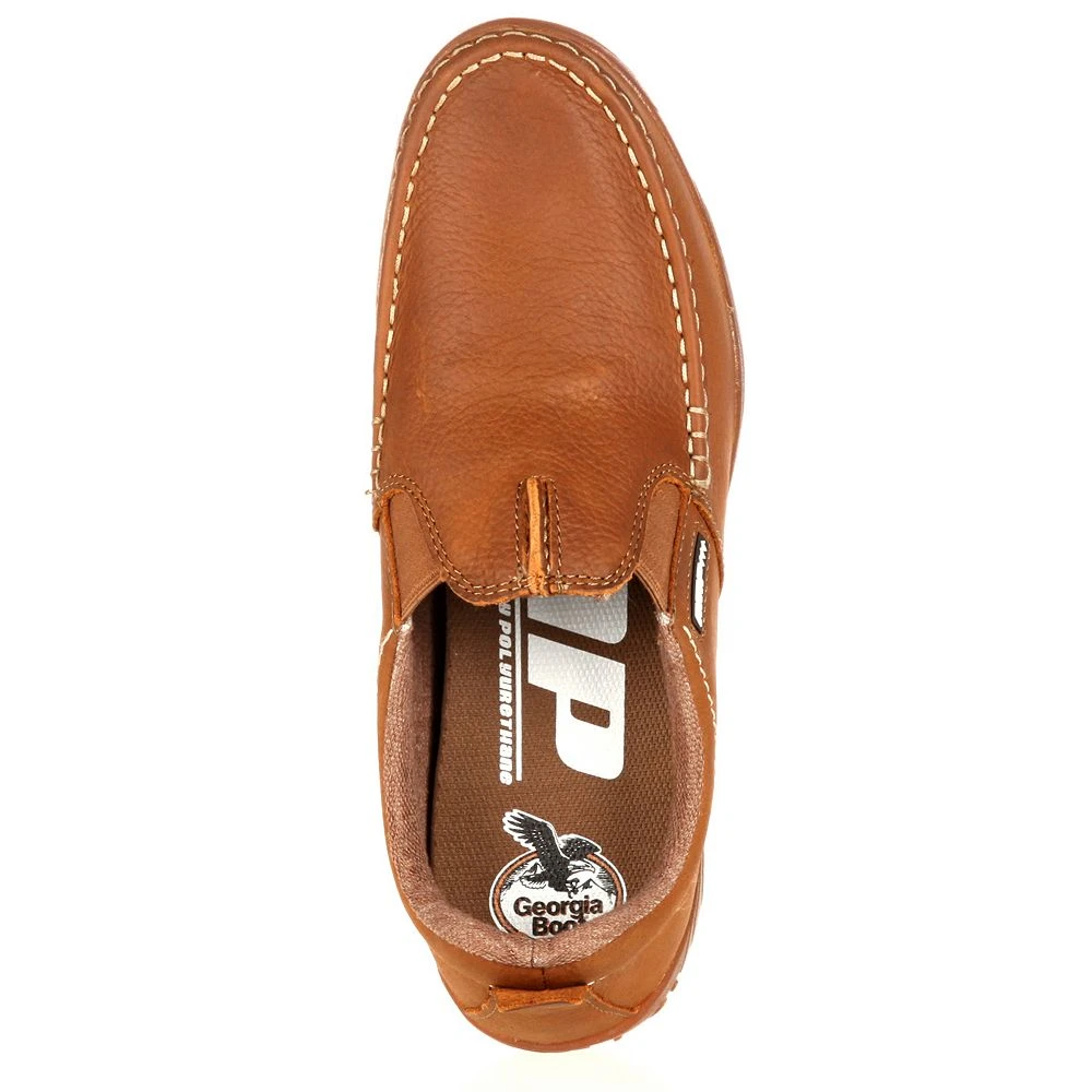 Georgia Boots Cedar Falls Men's Moc-Toe Slip-On Shoes 8 Georgia Boots Cedar Falls Men's Moc-Toe Slip-On Shoes - Image 6