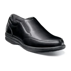Nunn Bush® Myles St. Men's Moc Toe Slip On Dress Shoes
