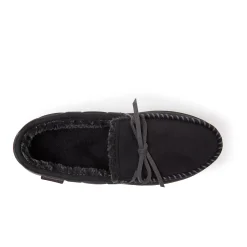Men's Dearfoams Toby Microsuede Moccasin Slippers With Whipstitch -Dockers shop 3427492 ALT4