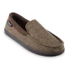 Men's Isotoner Herringbone Logan Moccasin Slippers 1 Men's Isotoner Herringbone Logan Moccasin Slippers -Dockers shop 3844544 Dark Chocolate