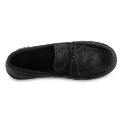 Men's Isotoner Mini Box Cord Luke Moccasin Slippers -Dockers shop 3844547 ALT4