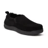 Men's Dearfoams Suede Closed Back Slippers 1 Men's Dearfoams Suede Closed Back Slippers -Dockers shop 3874885 Black