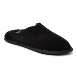 Men's Dearfoams Suede Scuff Slippers