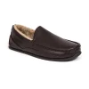Deer Stags Slipperooz Men's Spun Slippers -Dockers shop 3904815 Dark Brown