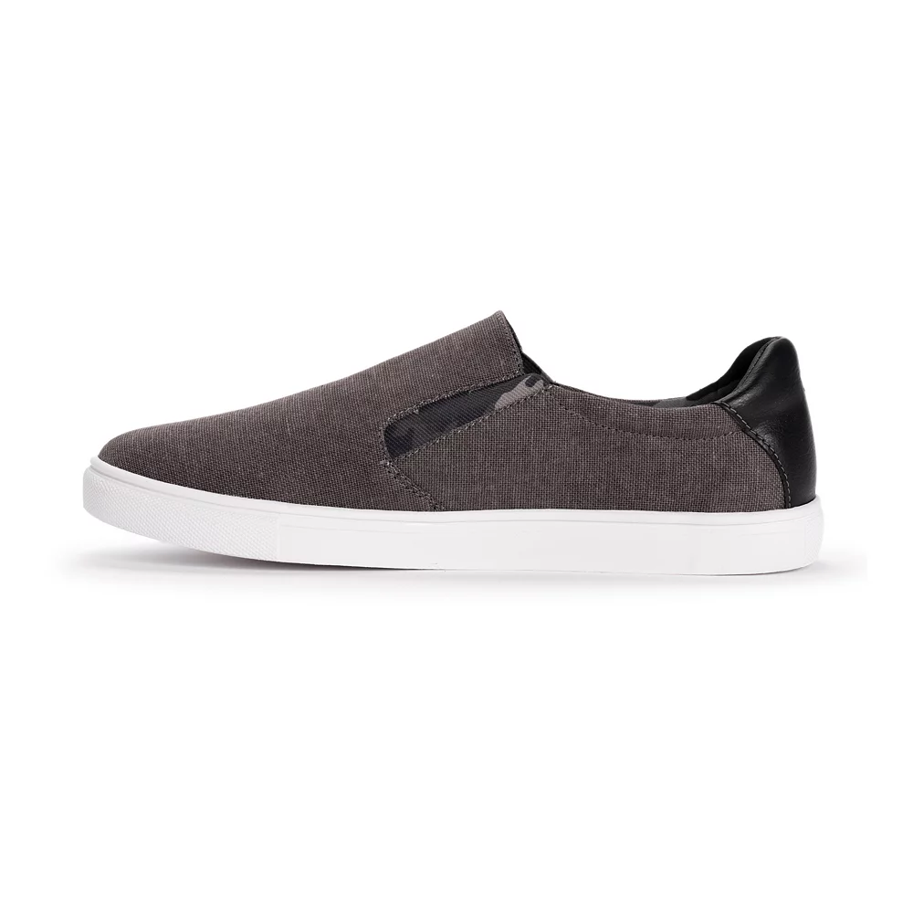 LUKEES By MUK LUKS Cruise Tour Men's Slip-On Sneakers 4 LUKEES By MUK LUKS Cruise Tour Men's Slip-On Sneakers - Image 2
