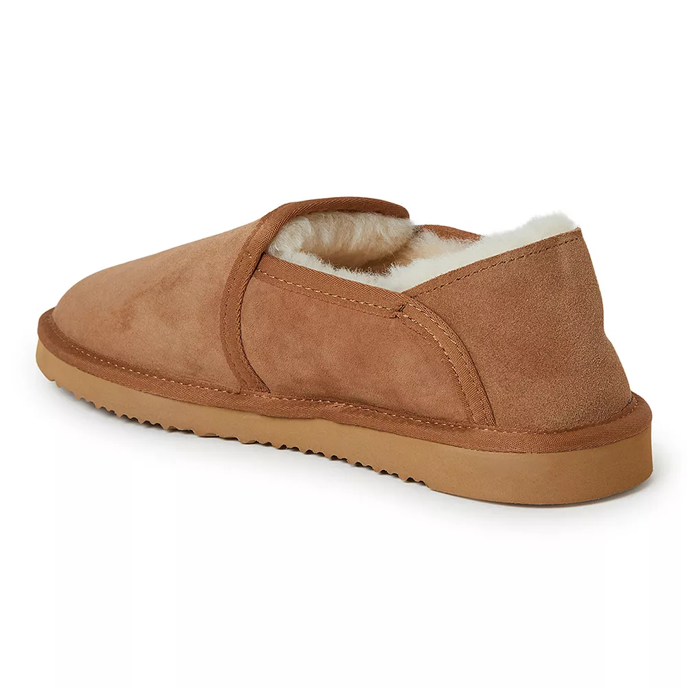 Men's Fireside By Dearfoams Hobart Wool-Lined Closed-Back Slippers 4 Men's Fireside By Dearfoams Hobart Wool-Lined Closed-Back Slippers - Image 2