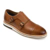 Thomas & Vine Thatcher Men's Leather Monk Strap Shoes