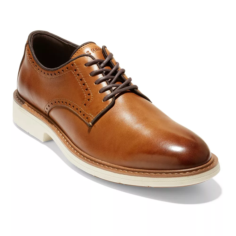 Cole Haan Go-To Men's Leather Plain Toe Oxford Shoes 3 Cole Haan Go-To Men's Leather Plain Toe Oxford Shoes