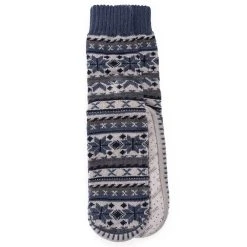 Men's MUK LUKS Patterned Slipper Socks -Dockers shop 5331618 ALT