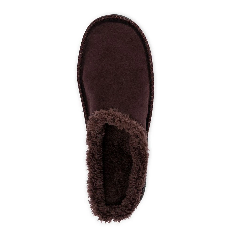 MUK LUKS Men's Matt Printed Berber Suede Clog 6 MUK LUKS Men's Matt Printed Berber Suede Clog - Image 4