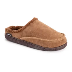 MUK LUKS Men's Matt Printed Berber Suede Clog