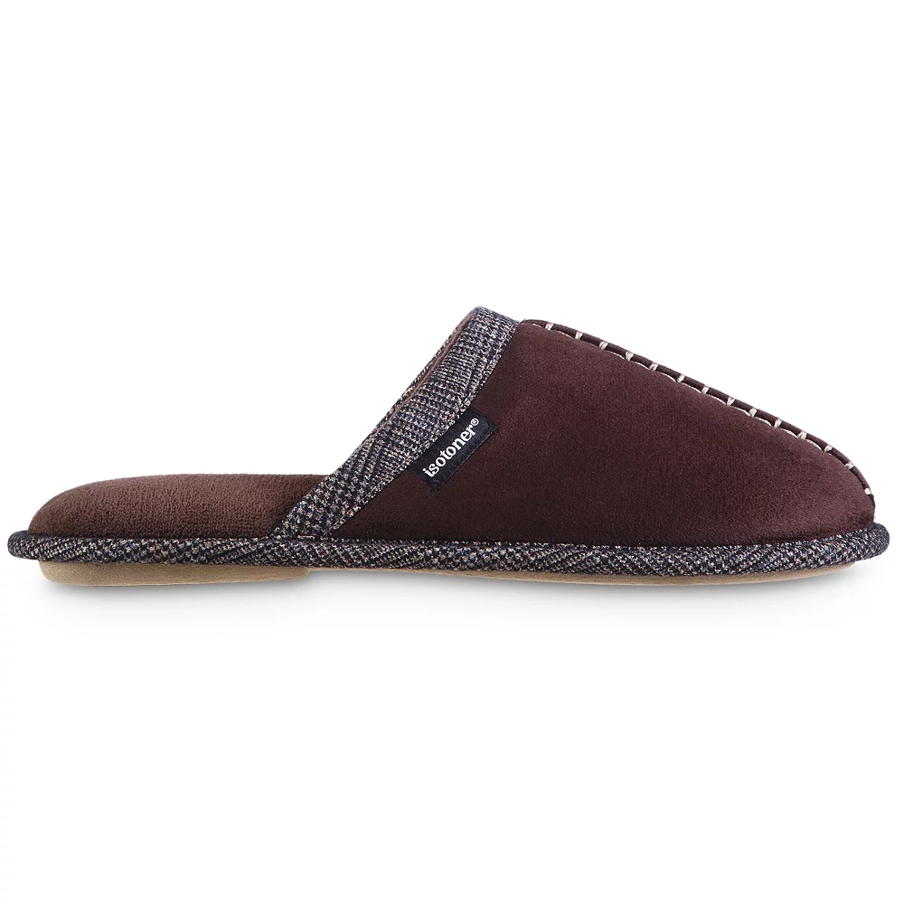 Isotoner Titus Men's Scuff Slippers 4 Isotoner Titus Men's Scuff Slippers - Image 2