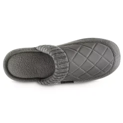 Isotoner Levon Men's Quilted Clog Slippers 12 Isotoner Levon Men's Quilted Clog Slippers -Dockers shop 5339207 ALT4