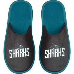 Men's FOCO San Jose Sharks Scuff Slide Slippers 6 Men's FOCO San Jose Sharks Scuff Slide Slippers -Dockers shop 5370119 ALT