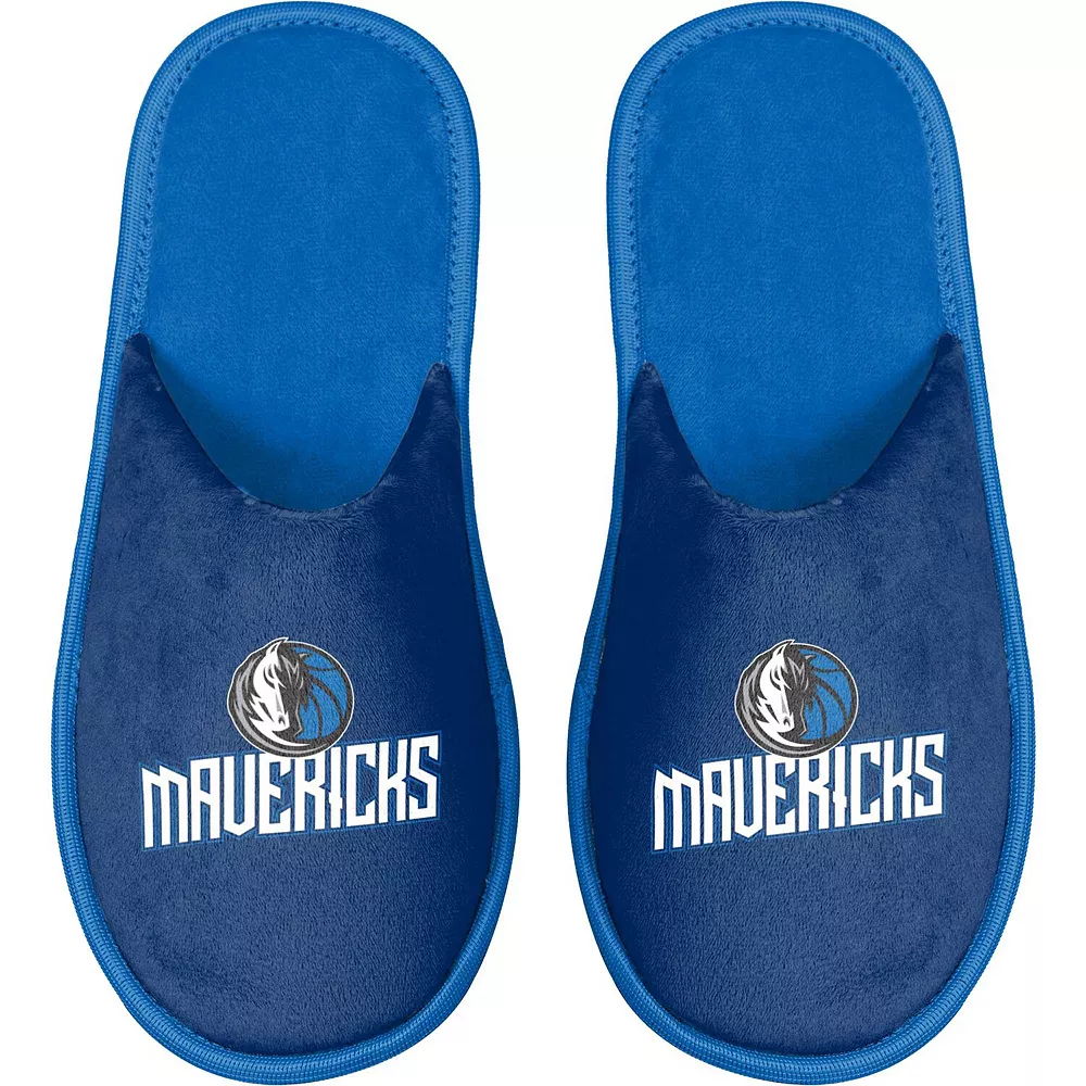 Men's FOCO Dallas Mavericks Scuff Slide Slippers 3 Men's FOCO Dallas Mavericks Scuff Slide Slippers