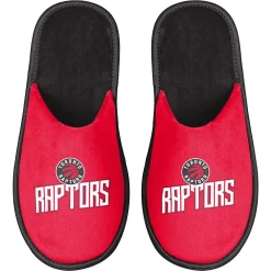 Men's FOCO Toronto Raptors Scuff Slide Slippers -Dockers shop 5372213 ALT