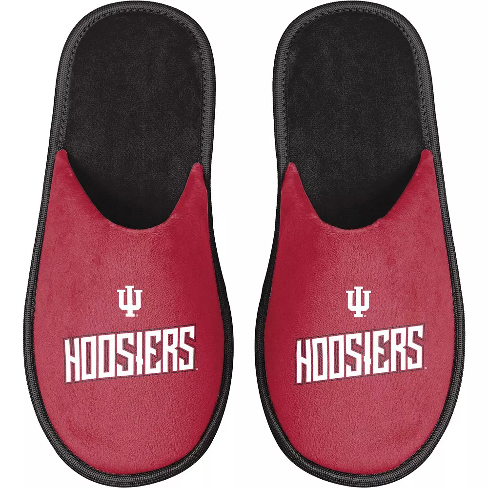 Men's FOCO Indiana Hoosiers Scuff Slide Slippers 3 Men's FOCO Indiana Hoosiers Scuff Slide Slippers