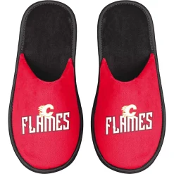 Men's FOCO Calgary Flames Scuff Slide Slippers -Dockers shop 5399606 ALT