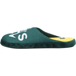 Men's FOCO Oakland Athletics Big Logo Colorblock Mesh Slippers -Dockers shop 5402599 ALT2