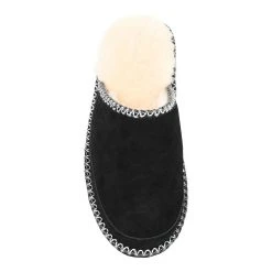 Territory Grove Men's Sheepskin Scuff Slippers 9 Territory Grove Men's Sheepskin Scuff Slippers -Dockers shop 5500859 ALT3