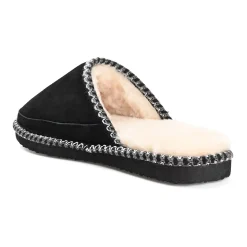 Territory Grove Men's Sheepskin Scuff Slippers 10 Territory Grove Men's Sheepskin Scuff Slippers -Dockers shop 5500859 ALT4