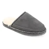 Territory Grove Men's Sheepskin Scuff Slippers -Dockers shop 5500859 Gray