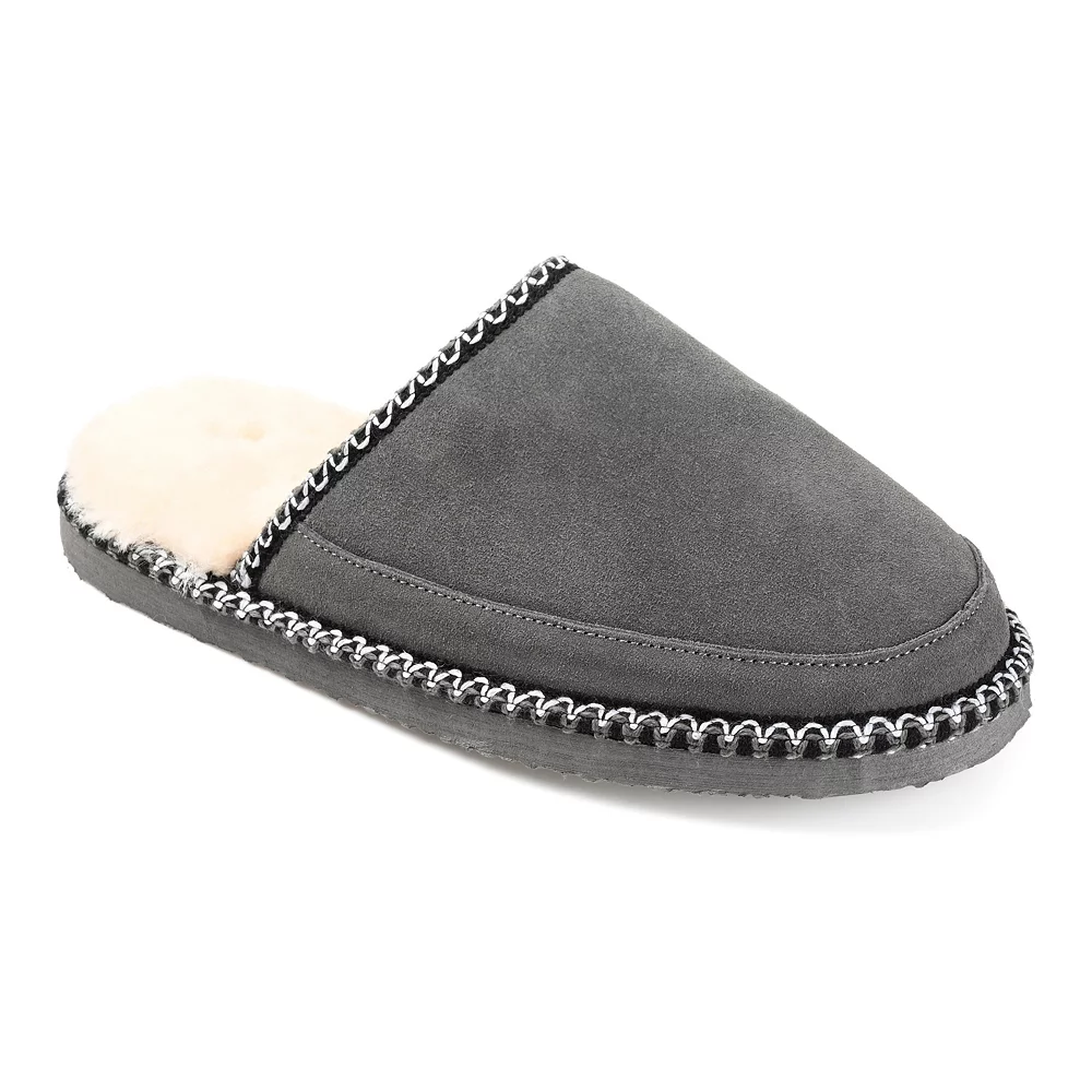 Territory Grove Men's Sheepskin Scuff Slippers 3 Territory Grove Men's Sheepskin Scuff Slippers