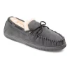 Territory Meander Men's Sheepskin Moccasin Slippers -Dockers shop 5500875 Gray