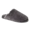 Dearfoams Broome Men's Genuine Shearling Scuff Slippers -Dockers shop 5572998 Gray