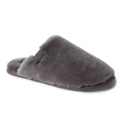 Dearfoams Broome Men's Genuine Shearling Scuff Slippers