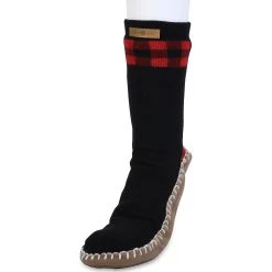 Men's GaaHuu® Faux Shearling-Lined Slipper Socks