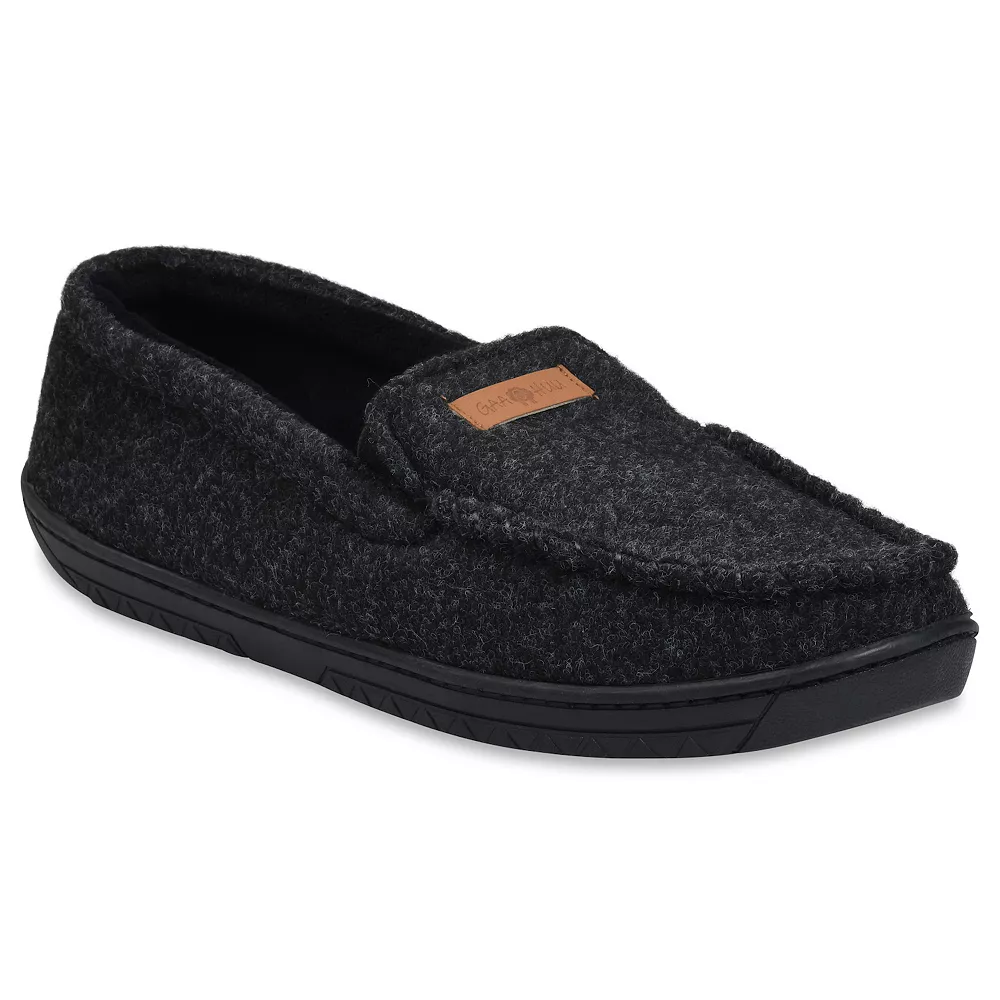 Men's GaaHuu® Faux Wool Moccasin Slippers 3 Men's GaaHuu® Faux Wool Moccasin Slippers