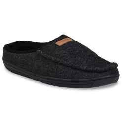 Men's GaaHuu® Faux Wool Moccasin Clog Slippers