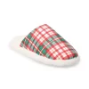 Sonoma Goods For Life Men's Jammies For Your Families® Plaid Scuff Slippers -Dockers shop 5743967
