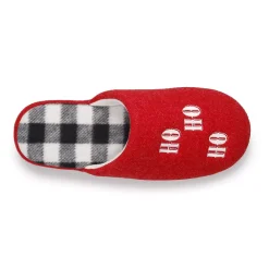 Sonoma Goods For Life Men's Jammies For Your Families® Ho! Ho! Ho! Slippers -Dockers shop 5743968 ALT4