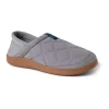 Men's Dearfoams River Closed Back Slippers -Dockers shop 5754579 Medium Gray