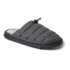 Men's Dearfoams Austin Quilted Sweatshirt Scuff Slippers -Dockers shop 5754588 Black