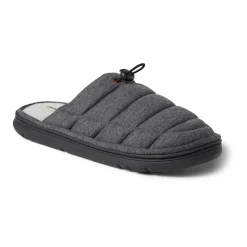 Men's Dearfoams Austin Quilted Sweatshirt Scuff Slippers