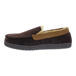 Men's Eddie Bauer Simulated Wool Moccasin Slippers -Dockers shop 5865608 ALT2