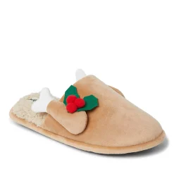 Men's Dearfoams Carson Holiday Scuff Slippers