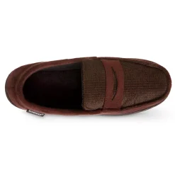 Men's Isotoner Advanced Memory Foam Jasper Moccasin ECO Comfort Slippers -Dockers shop 5977638 ALT4