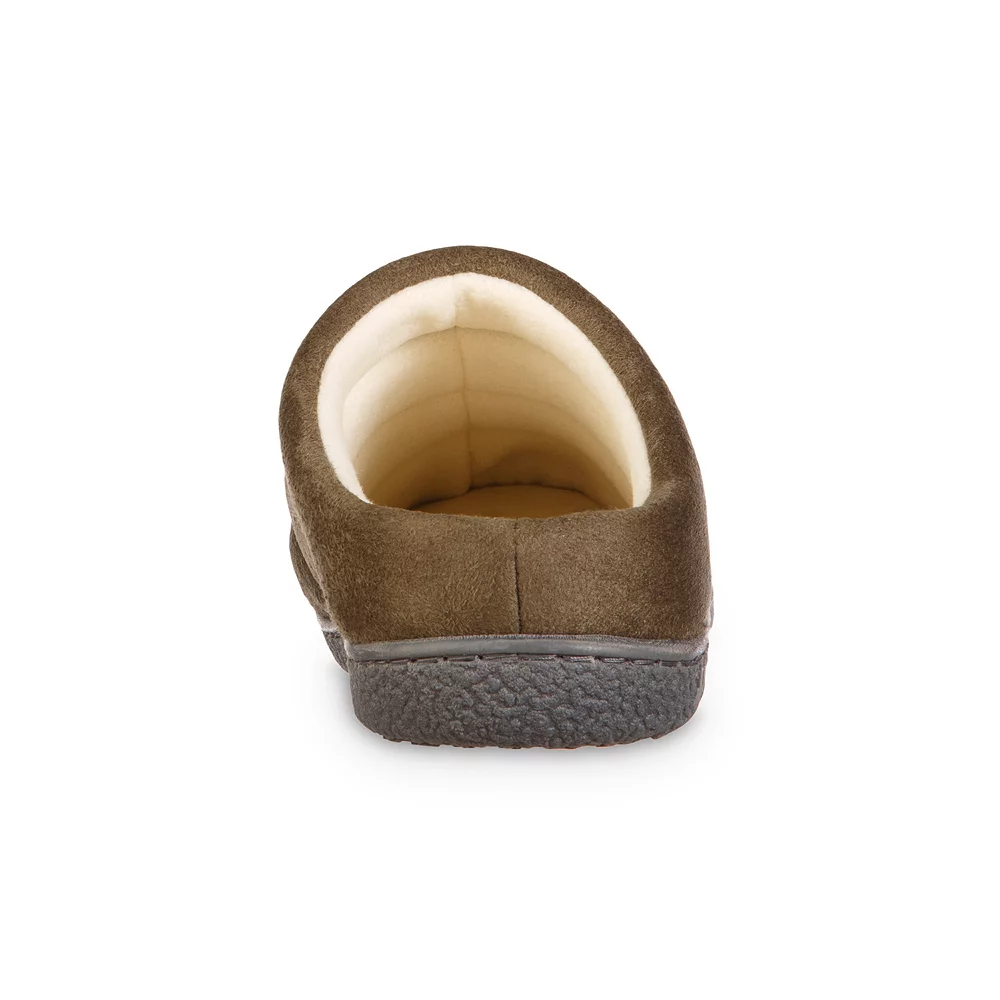 Men's Isotoner Advanced Memory Foam Microsuede Puffer Hoodback ECO Comfort Slippers 5 Men's Isotoner Advanced Memory Foam Microsuede Puffer Hoodback ECO Comfort Slippers - Image 3