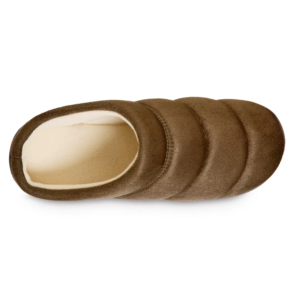 Men's Isotoner Advanced Memory Foam Microsuede Puffer Hoodback ECO Comfort Slippers 7 Men's Isotoner Advanced Memory Foam Microsuede Puffer Hoodback ECO Comfort Slippers - Image 5