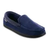 Men's Isotoner Microterry And Waffle Travis Moccasin Slippers