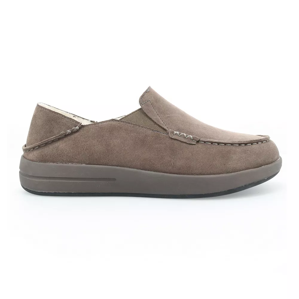 Propet Edsel Men's Suede Moccasin Slippers 4 Propet Edsel Men's Suede Moccasin Slippers - Image 2