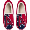 Men's FOCO Los Angeles Angels Colorblock Moccasin Slippers 1 Men's FOCO Los Angeles Angels Colorblock Moccasin Slippers -Dockers shop 6040872