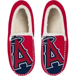 Men's FOCO Los Angeles Angels Colorblock Moccasin Slippers 6 Men's FOCO Los Angeles Angels Colorblock Moccasin Slippers -Dockers shop 6040872 ALT