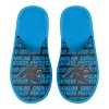 Men's FOCO Carolina Panthers Scuff Logo Slide Slippers -Dockers shop 6064785